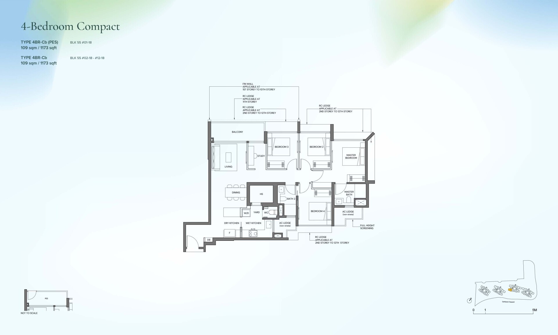 Canberra Crescent Residences floorplan